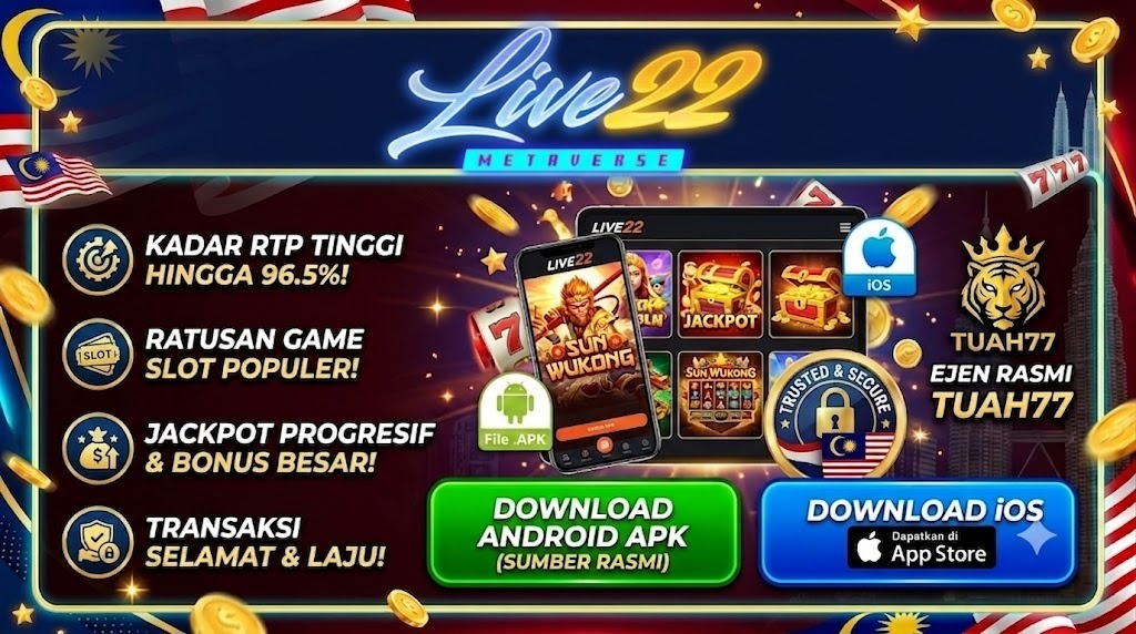 Link Download Live22 APK Rasmi & Selamat
